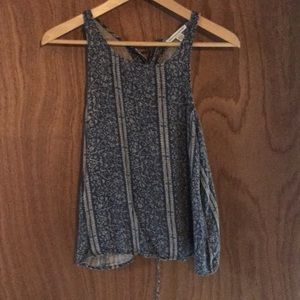 American Eagle lace back tank top